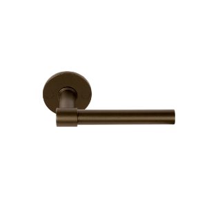 Deurkruk PBL15XL/50 brons op rozet dubbel geveerd - Formani 2701D012BRXX0 - Deurbeslag-en-meer