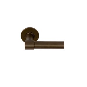 Deurkruk PBL20/50 brons op rozet dubbel geveerd - Formani 2701D004BRXX0 - Deurbeslag-en-meer