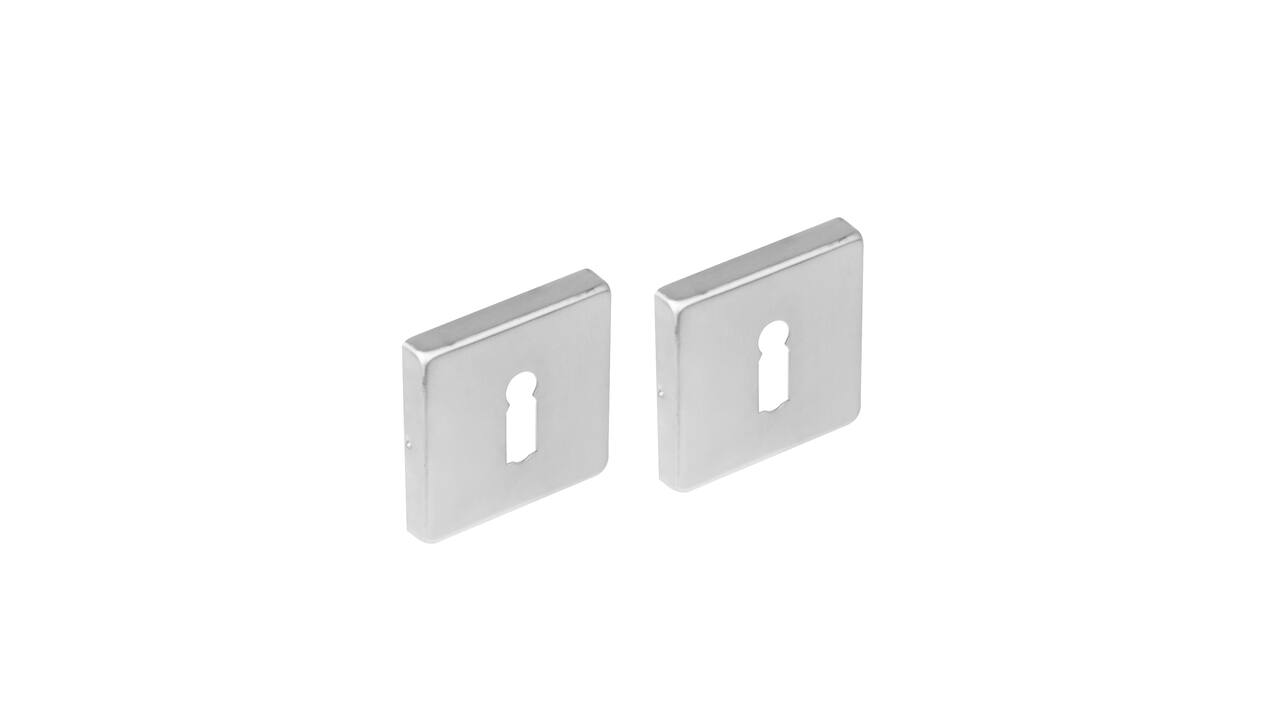 Sleutelrozet vierkant 53x8mm verdekt rvs geborsteld - Intersteel 0035.351086 - Deurbeslag-en-meer.nl