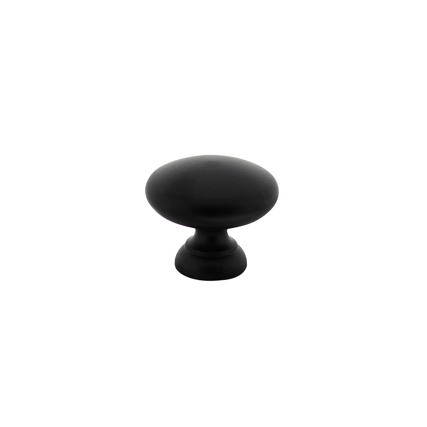 Meubelknop paddenstoel zwart 32mm 0023.847812 - Deurbeslag-en-meer.nl