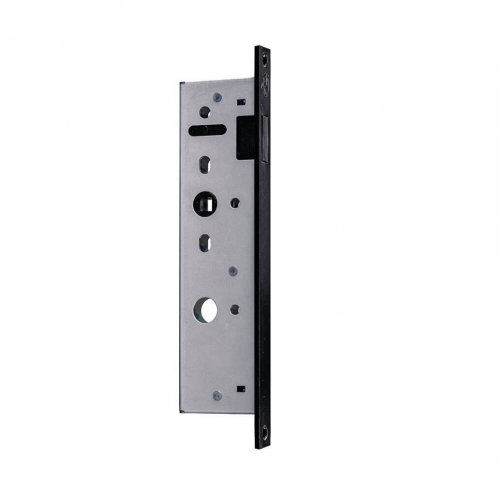 Magneet loopslot smal zwart DM35 022565 voor stompe deur - Deurbeslag-en-meer.nl
