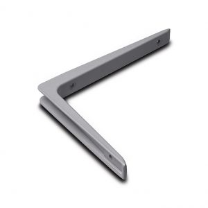 Plankdrager aluminium 300x200mm wit gelakt