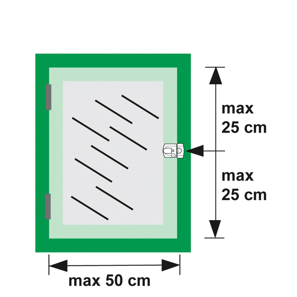 Raamoplegslot AXA 3015-00 Wit