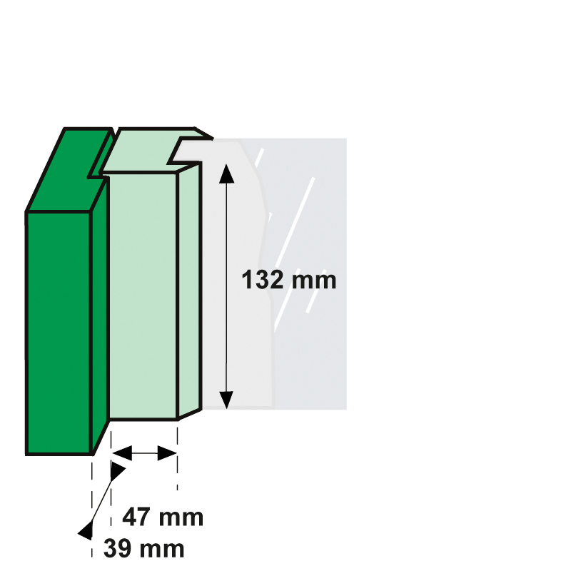 AXA Raamsluiting aluminium met drukknop rechts - Deurbeslag-en-meer.nl