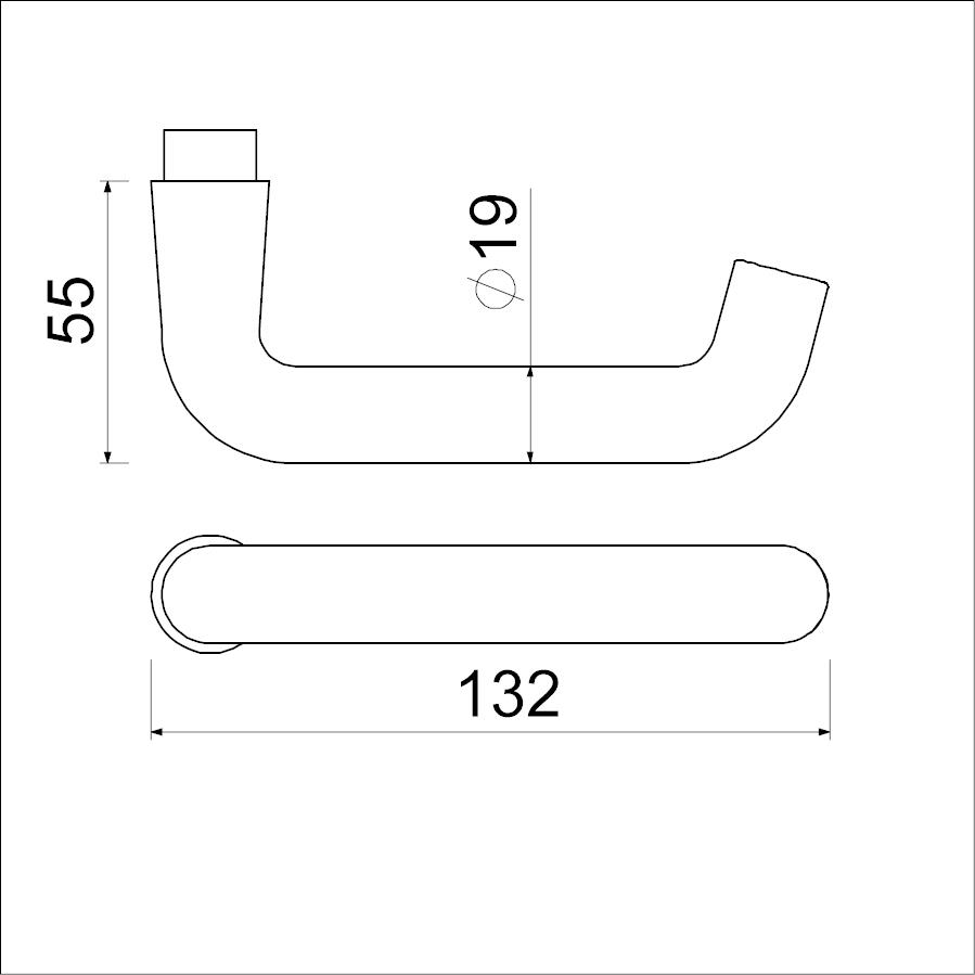 Krukgarnituur XL zwart 212-356 WC57/5