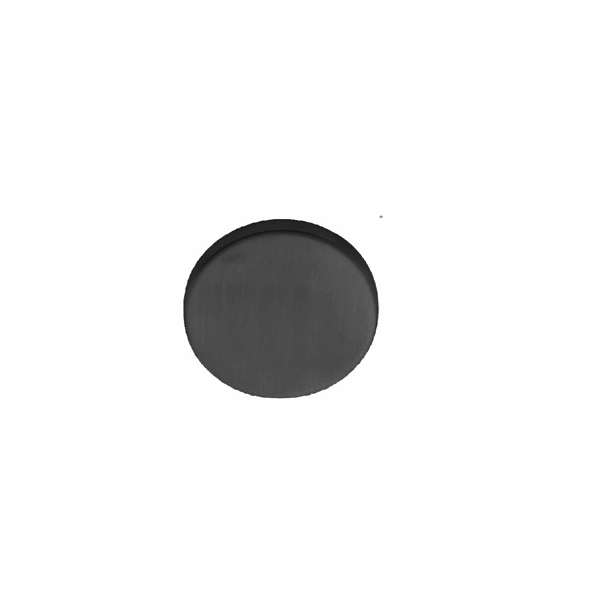 Blindrozet Gunmetal 52x6mm - Formani LBB50 - 1501R015IGXX0 - Deurbeslag-en-meer