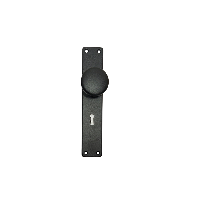 Knopschild zwart XL SL56 212x41mm AMI 212 - Deurbeslag-en-meer.nl