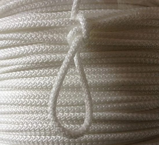 Nylon koord 3mm wit 1131757 - Deurbeslag-en-meer.nl