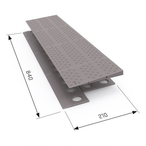 Secucare drempelhulp 210x840mm Set 1 bruin 8025.010.10 - 8714199507425_06 - Deurbeslag-en-meer.nl