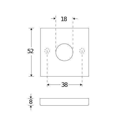 Tek. Krukrozet voor Toiletgarnituur-Mi-Satori-Bauhaus-zwart-W3000.2429.60+W3000.2442.60_1 - Deurbeslag-en-meer.nl