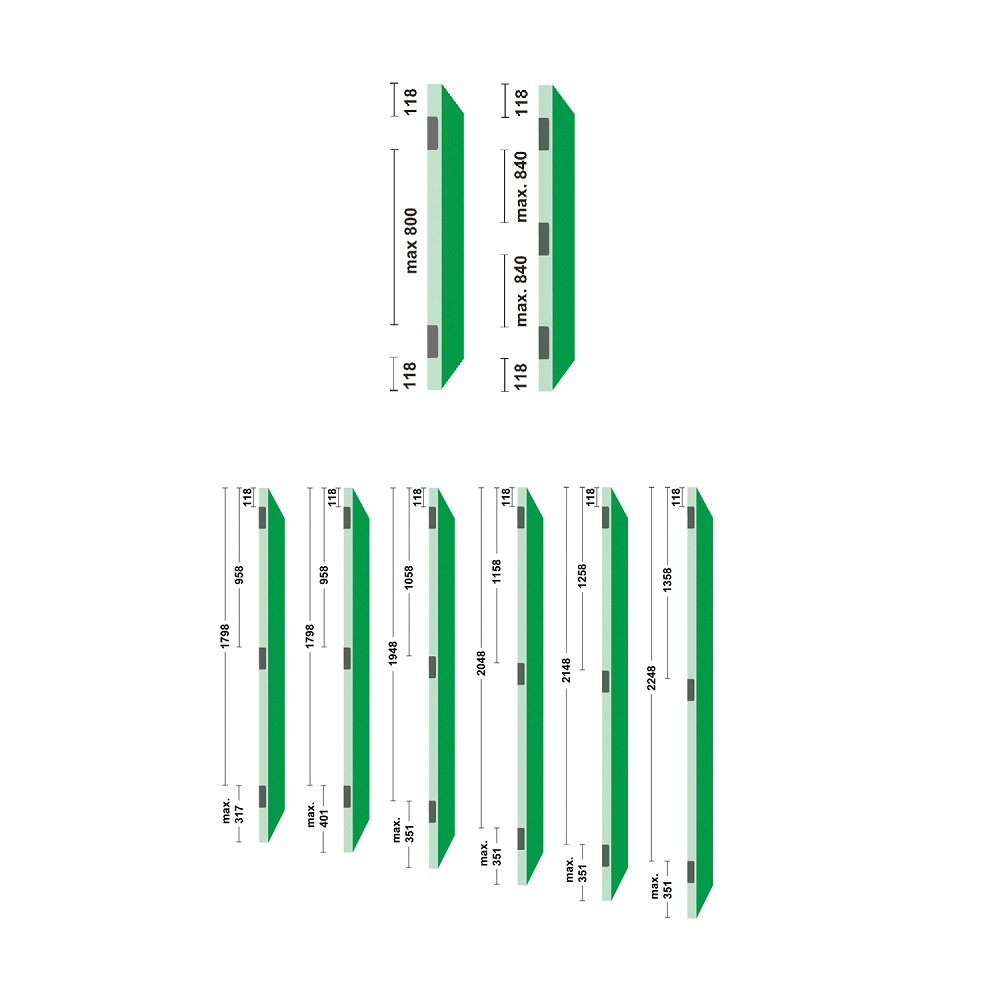 Tek. Veiligheidsscharnier titan 5mm 89x89mm Topcoat - Axa 17110923VE_1 - Deurbeslag-en-meer