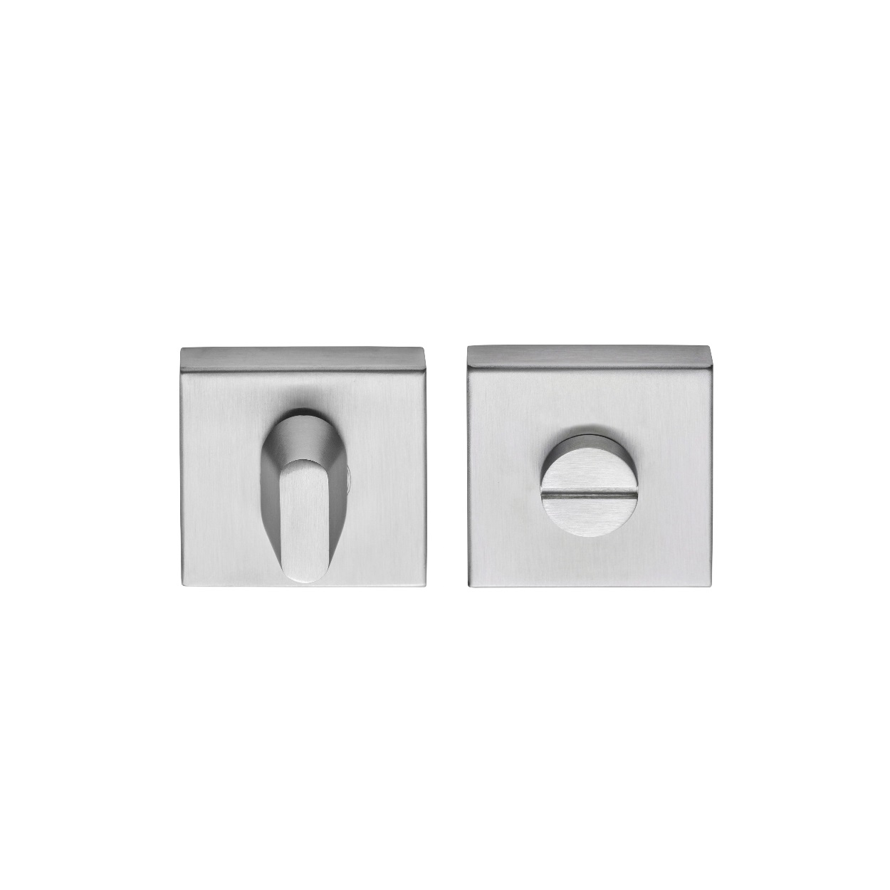 Toiletgarnituur RVS 53x53mm DEM060QWCR-ZI - VDS - Formani BSQWC53 1501T060INXXUZI - Deurbeslag-en-meer.nl