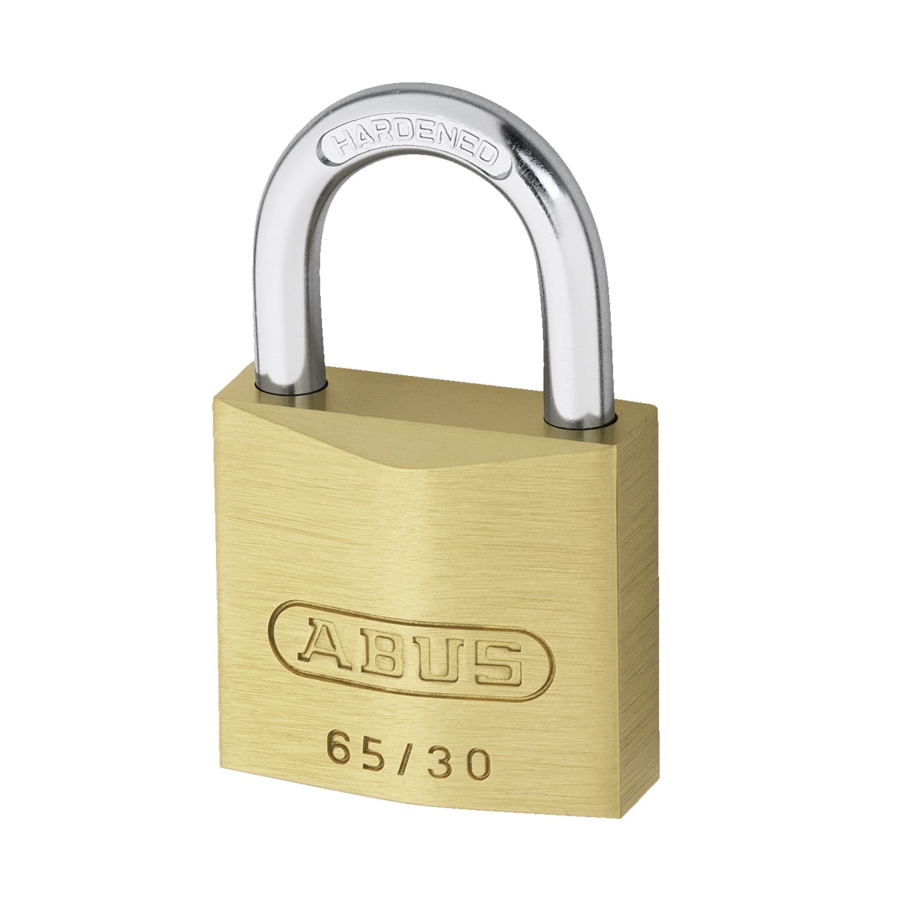 ABUS Hangslot 30mm messing gelijksluitend 65/30-KA301 - 02333 - Deurbeslag-en-meer.nl