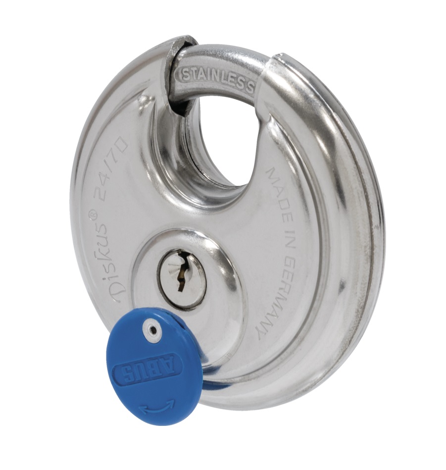 ABUS Diskus Hangslot 70mm 24IB/70 - 32124 - Deurbeslag-en-meer.nl