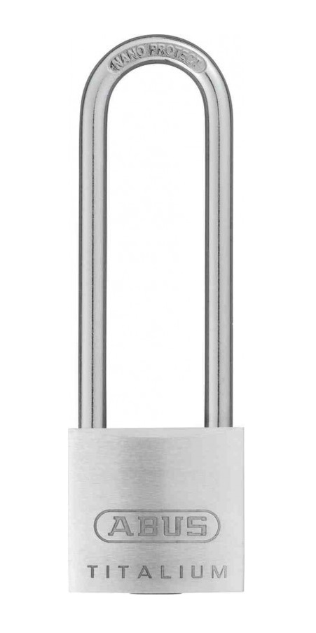 ABUS Hangslot 30mm Titalium met 60mm hoge beugel 64TI/30HB60 - 56388 - Deurbeslag-en-meer.nl