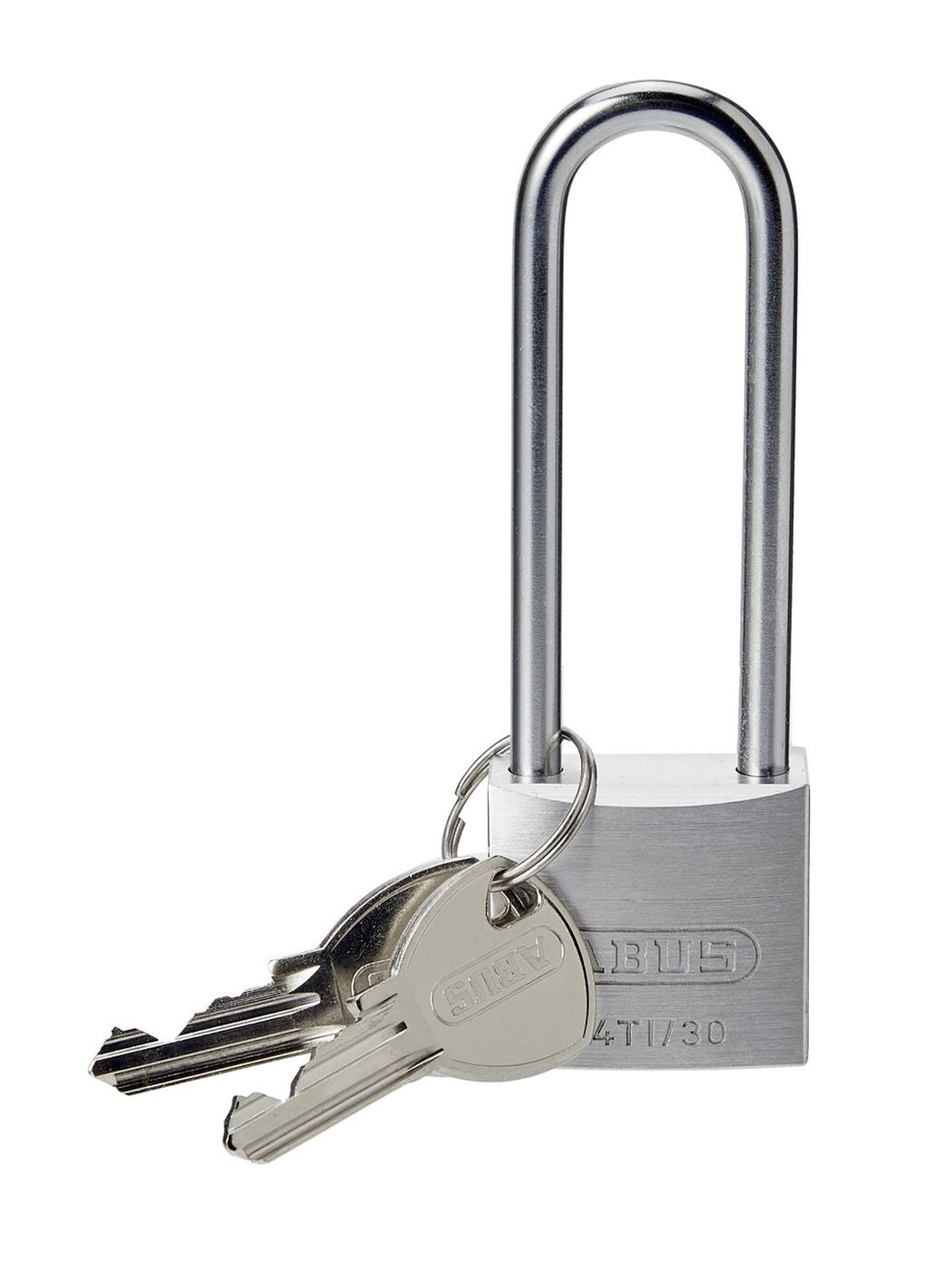 ABUS Hangslot 30mm Titalium met 60mm hoge beugel 64TI/30HB60 - 56388 - Deurbeslag-en-meer.nl