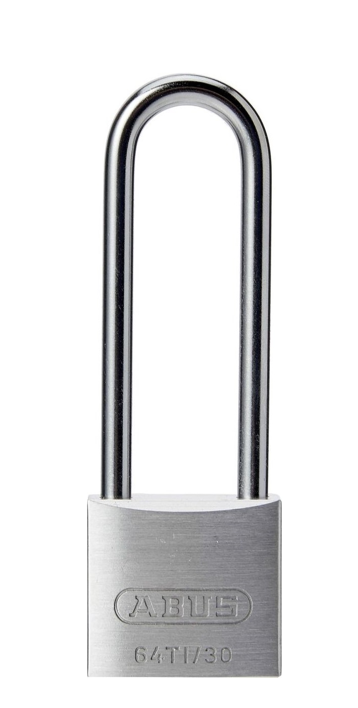 ABUS Hangslot 30mm Titalium met 60mm hoge beugel 64TI/30HB60 - 56388 - Deurbeslag-en-meer.nl