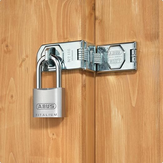 ABUS Hangslot 40mm Titalium met 40mm hoge beugel 64TI/40HB40 - 56392 - Deurbeslag-en-meer.nl