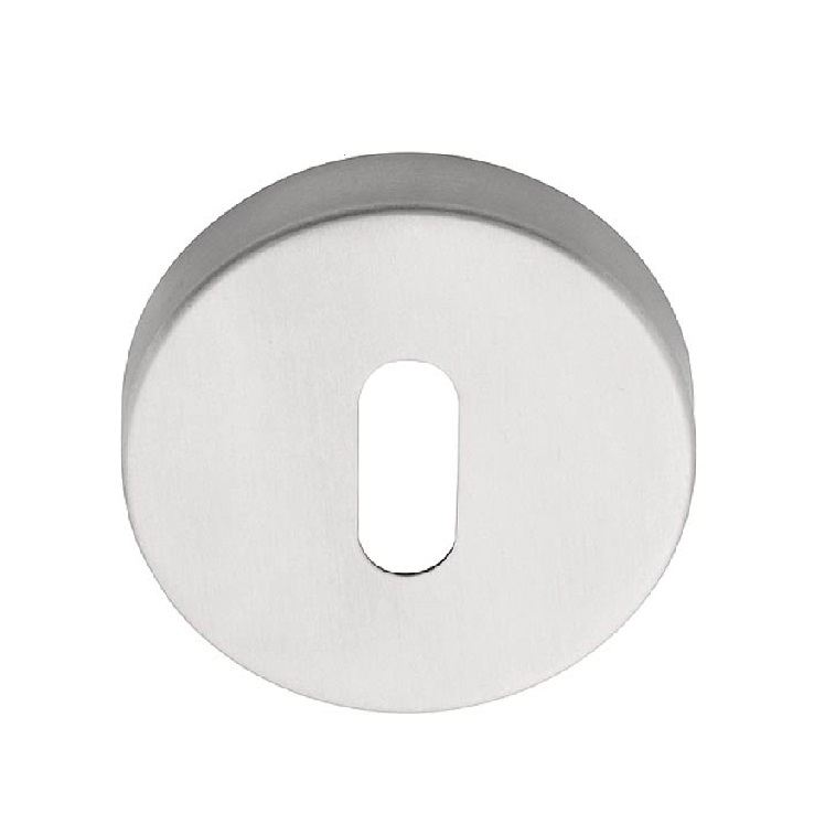 Sleutelplaatje LBN50D mat RVS rond 52x10mm - Formani 1501N016INXX0 - Deurbeslag-en-meer.nl