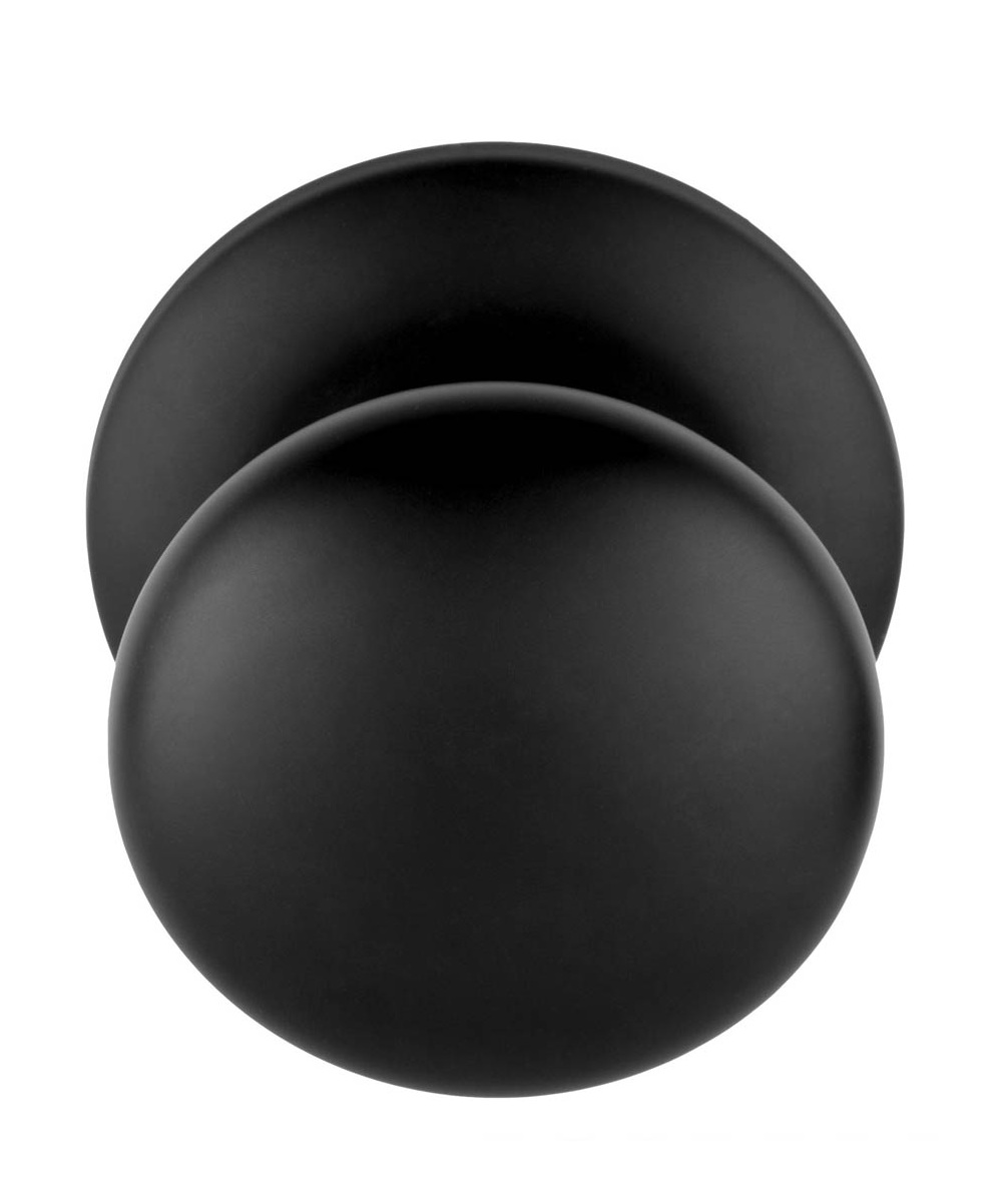Voordeurknop LB80V 80/90mm mat zwart - Formani 1502K037NMXX0 - Deurbeslag-en-meer.nl
