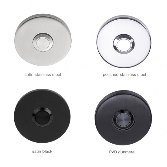Kleuren beldrukker LB50 rond - Formani 1502Z008..XX0 - Duerbeslag-en-meer.nl