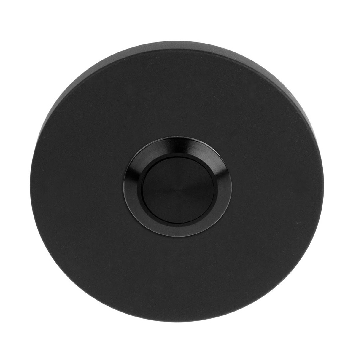 Beldrukker LB50 rond mat zwart - Formani 1502Z008NMXX0 - Deurbeslag-en-meer.nl