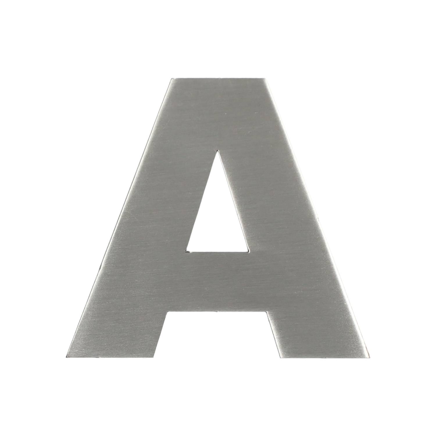 Huisletter VDS 100x2mm RVS A Deurbeslag-en-meer.nl