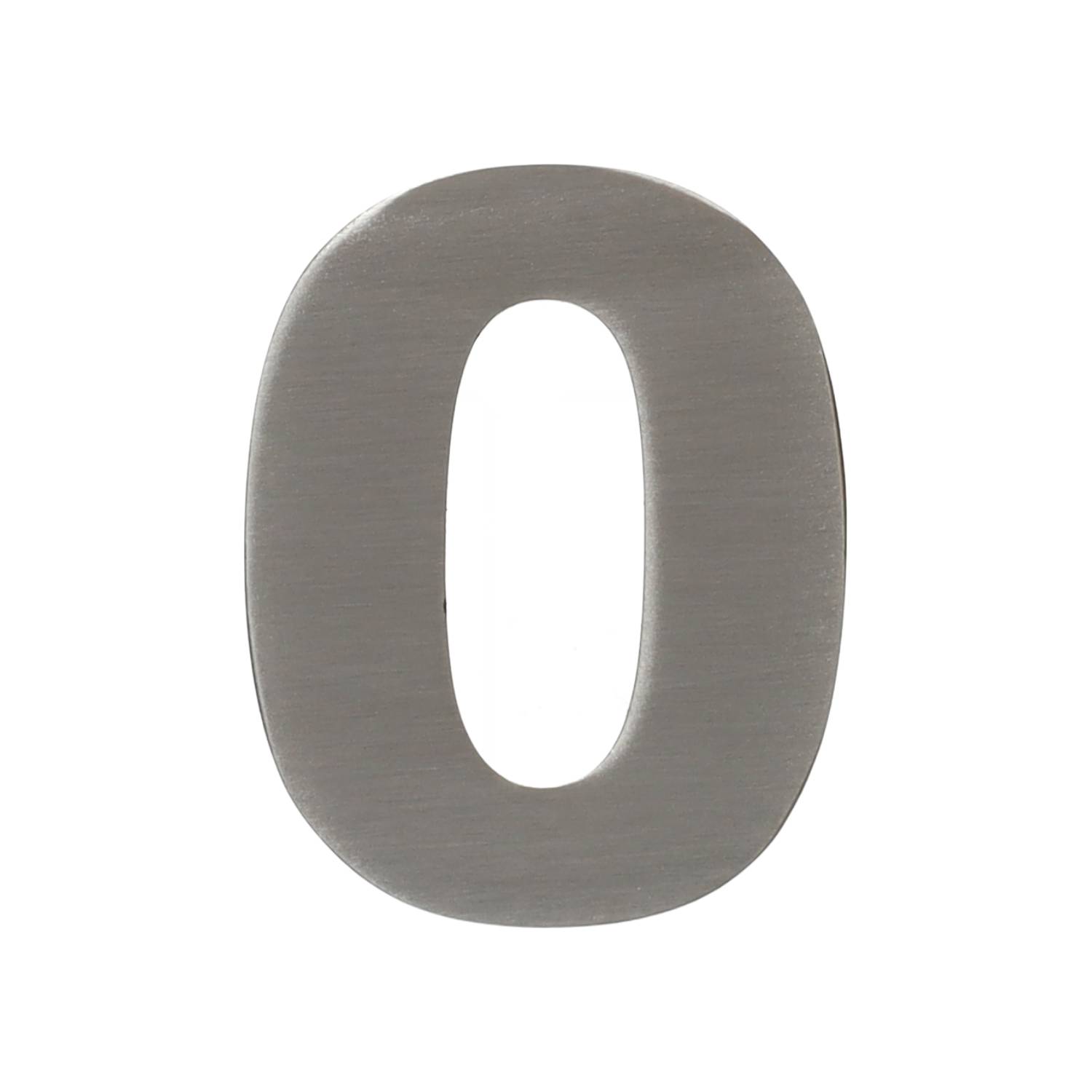 Huisnummer VDS 150x2mm RVS 0 Deurbeslag-en-meer.nl