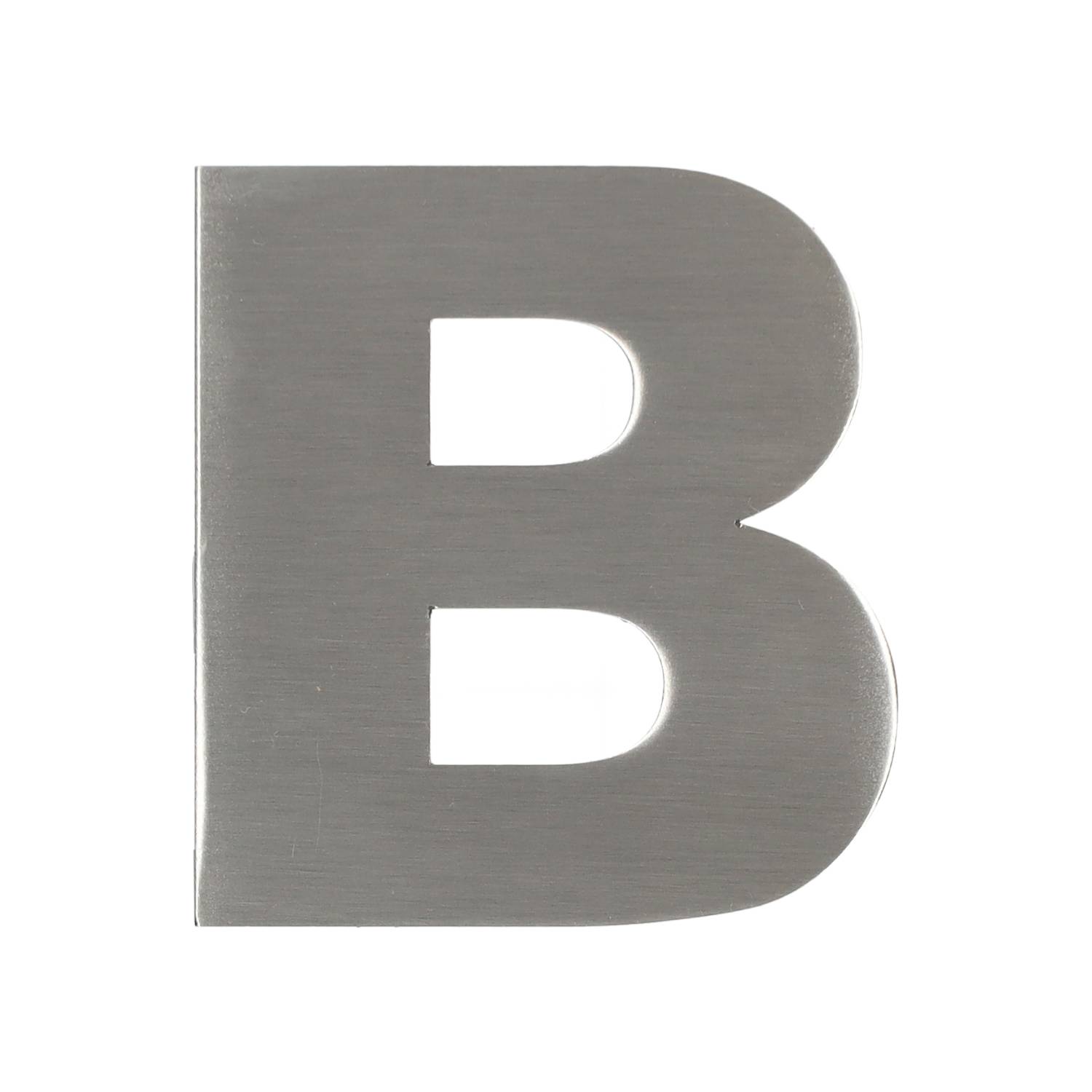Huisletter VDS 100x2mm RVS B Deurbeslag-en-meer.nl