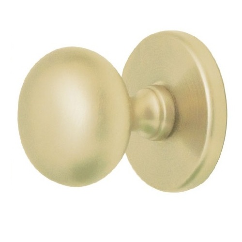 Voordeurknop Iris 72mm PVD champagne - Mariani - Deurbeslag-en-meer.nl