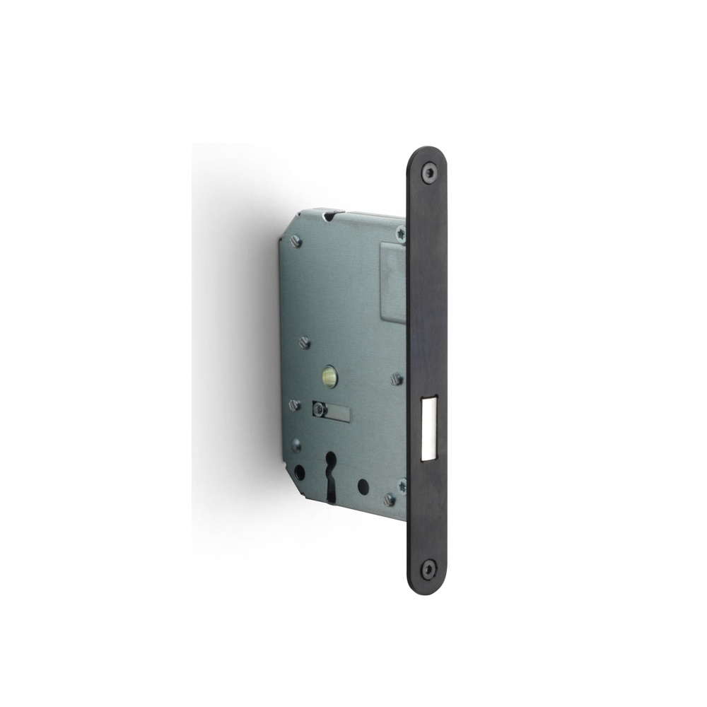 Kastslot 1200-serie voorplaat PVD gunmetal/PVD mat zwart SL56 1514LK01IGIZ0N56 - Formani LBLKAN56 - Deurbeslag-en-meer.nl