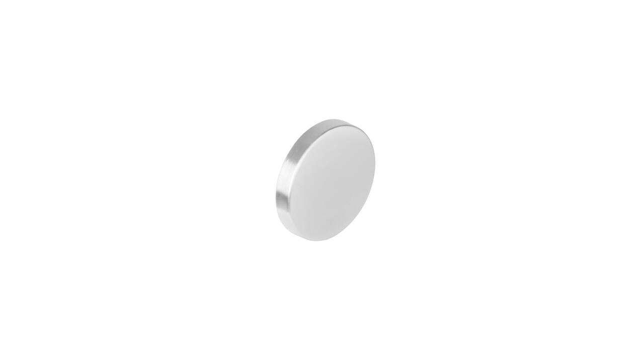 Blindrozet rond 53x8mm verdekt rvs geborsteld - Intersteel 0035.351219 - Deurbeslag-en-meer.nl