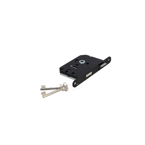Klavierslot 1200-serie 174x20mm voorplaat Zwart - 4Tecx 4045461065 - Deurbeslag-en-meer.nl