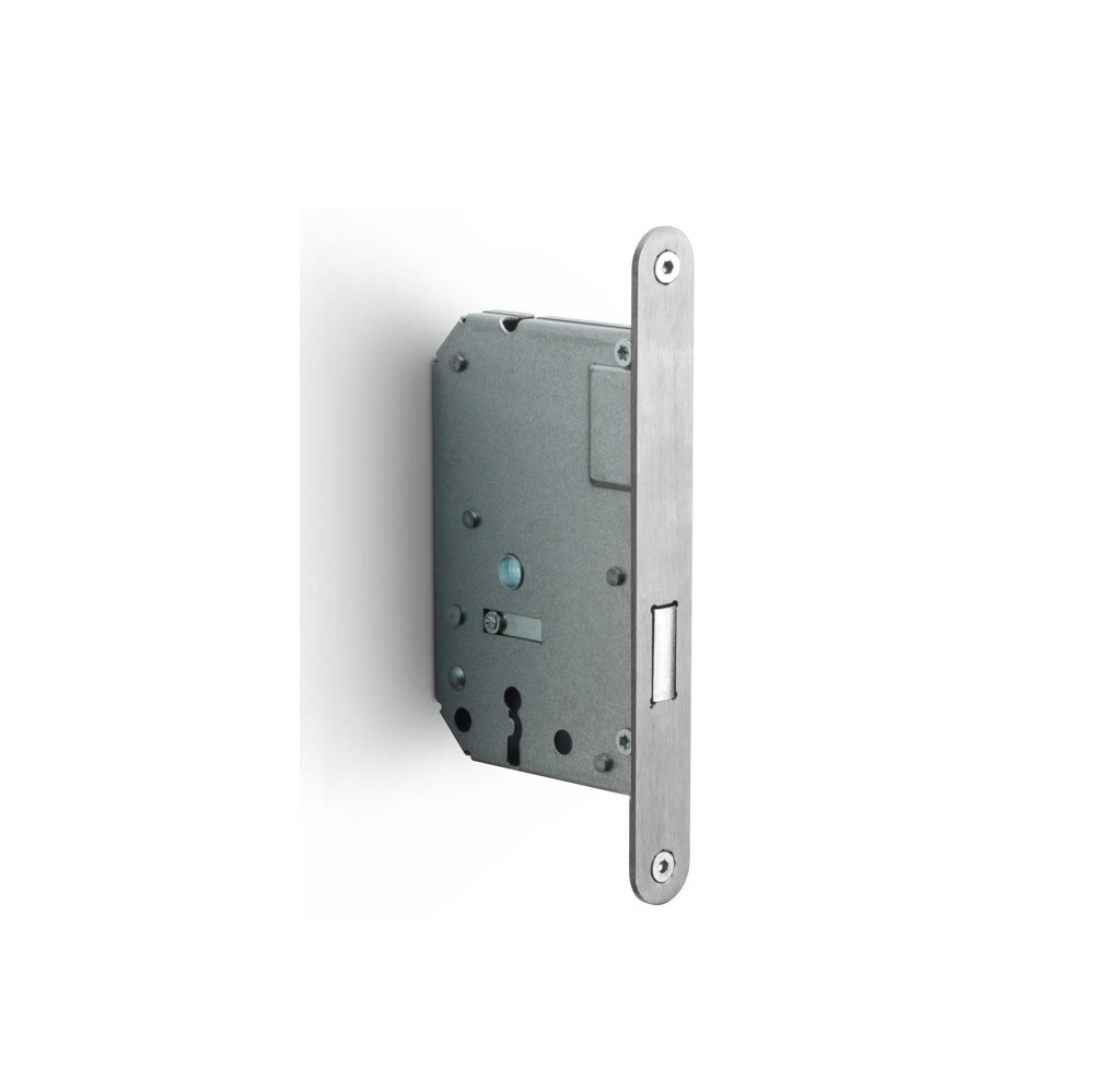 Kastslot 1200-serie voorplaat mat RVS SL56 1514LK01INXX0N56 - Formani LBLKAN56 - Deurbeslag-en-meer.nl