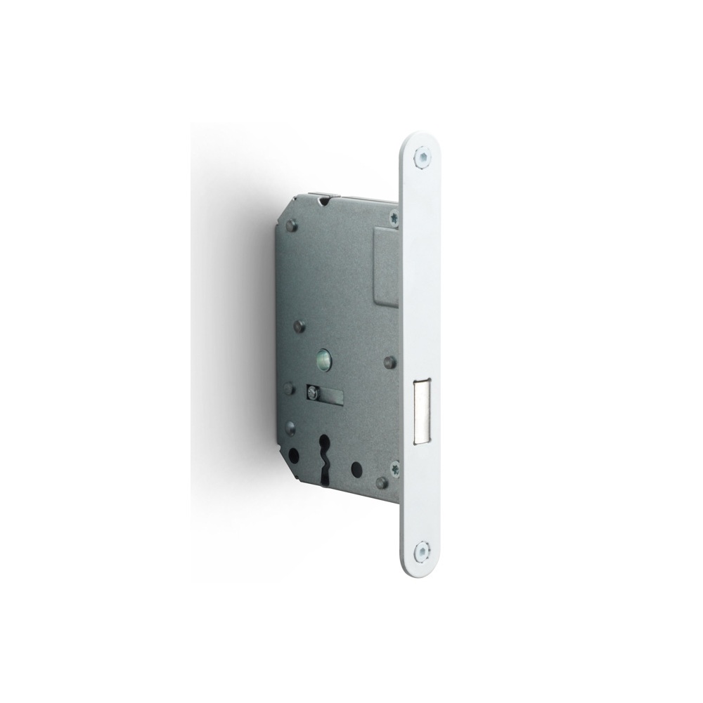 Kastslot 1200-serie voorplaat mat wit SL56 1514LK01BMXX0N56 - Formani LBLKAN56 - Deurbeslag-en-meer.nl