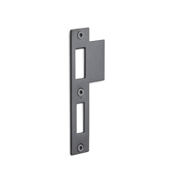 Sluitplaat LBSP-NYW PVD gunmetal/PVD mat zwart rechthoekig tbv dag- en nachtslot 1200-serie - Formani 1514P002IGIZ0 - Deurbeslag-en-meer.nl