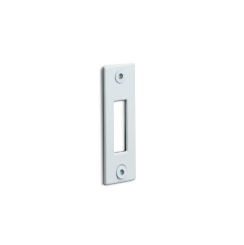 Sluitplaat LBSP-K mat wit rechthoekig tbv kastslot 1200-serie - Formani 1514PK01BMXX0 - Deurbeslag-en-meer.nl