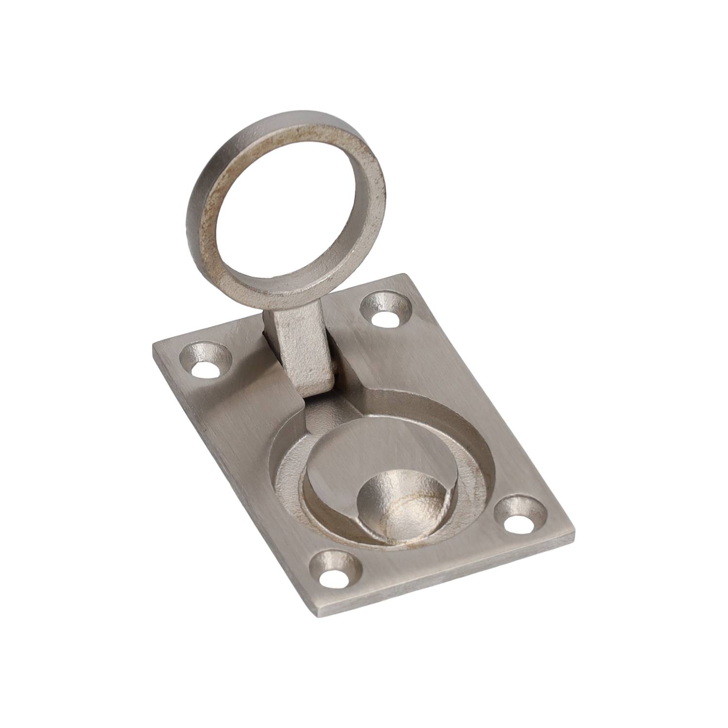 Luikring VDS 60x45mm RVS geborsteld - Deurbeslag-en-meer.nl