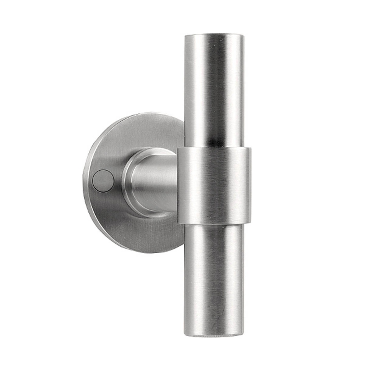 Voordeurknop PBT100V 100/50mm mat RVS - Formani 2702K001INXX0 - Deurbeslag-en-meer.nl