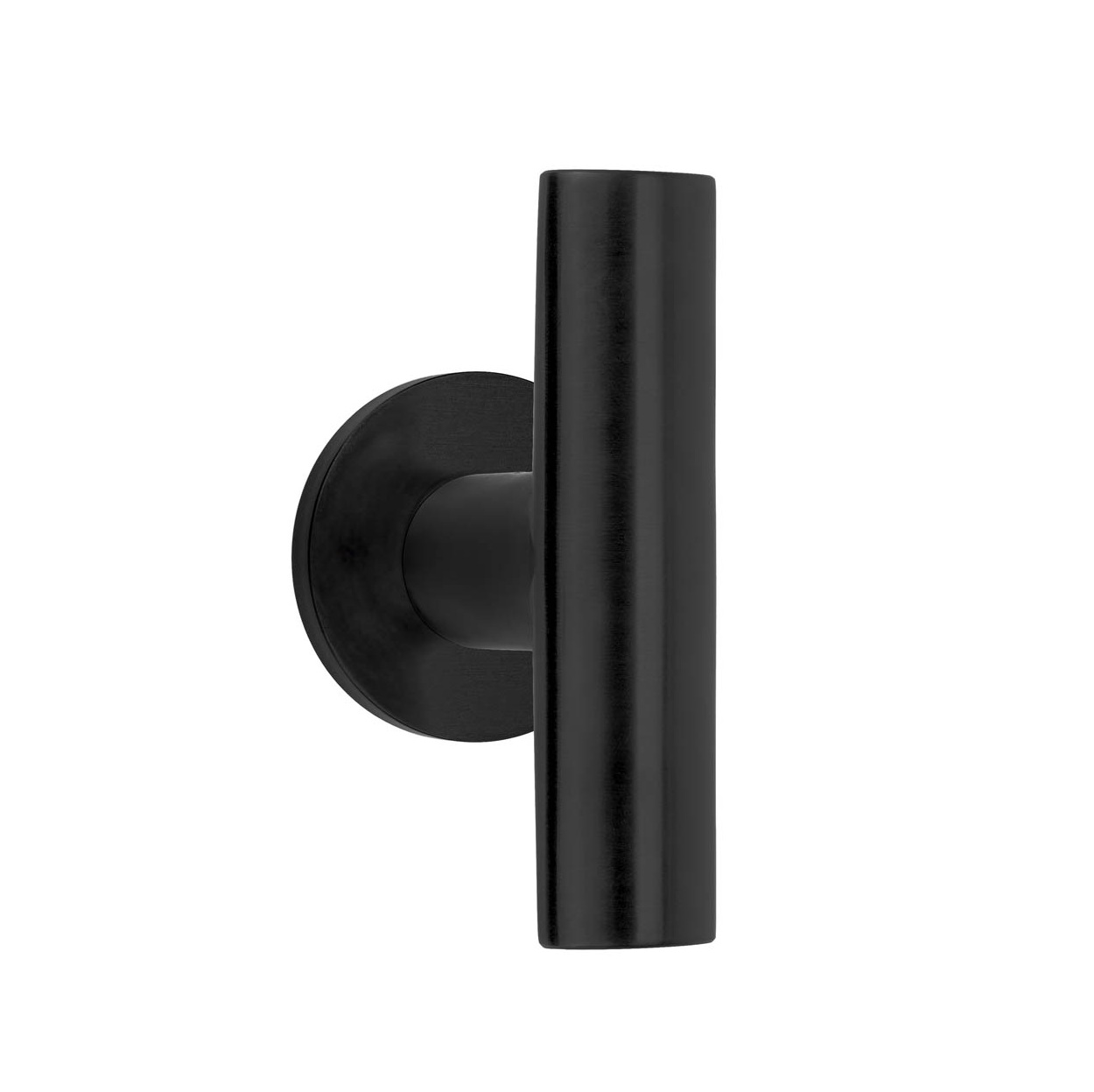 Voordeurknop PBI200V 100/53mm PVD mat zwart - Formani 3602K001IZXX0 - Deurbeslag-en-meer.nl